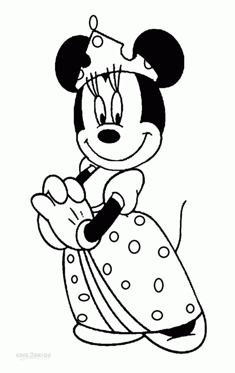 Minnie Mouse Coloring Pages | Free Coloring Pages