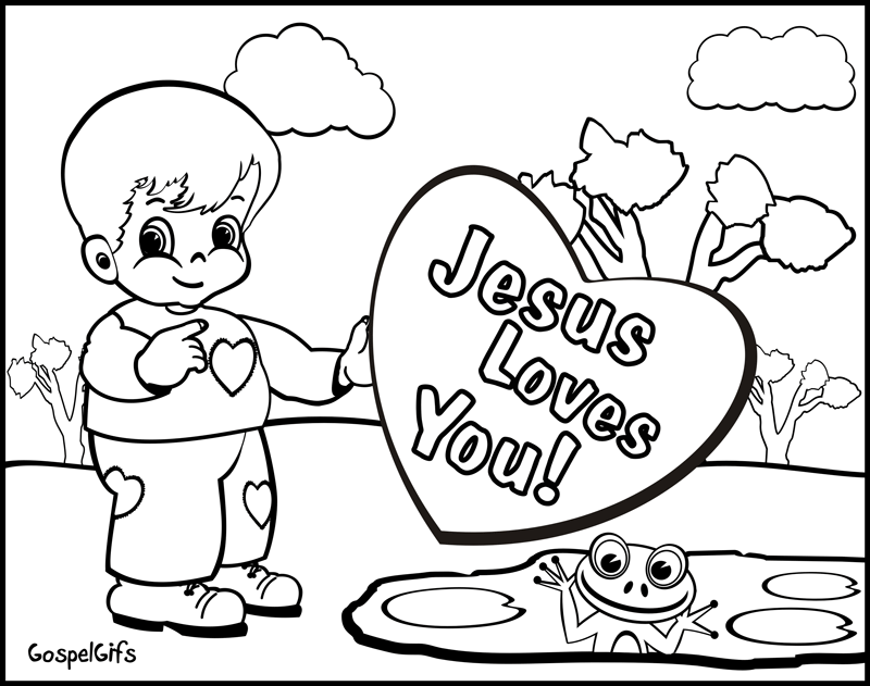 free christian coloring sheets for kids 1. bookmark. top printable ...