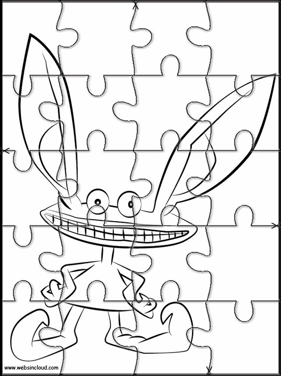 Aaahh!!! Real Monsters Free Jigsaw Puzzles 5