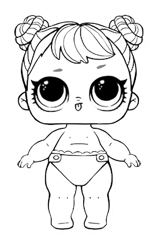 LOL Surprise Dolls Coloring Pages. Print Them for Free! All ...