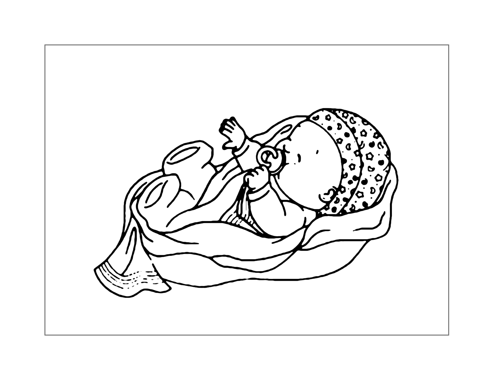 Baby Coloring Pages – Printable ...