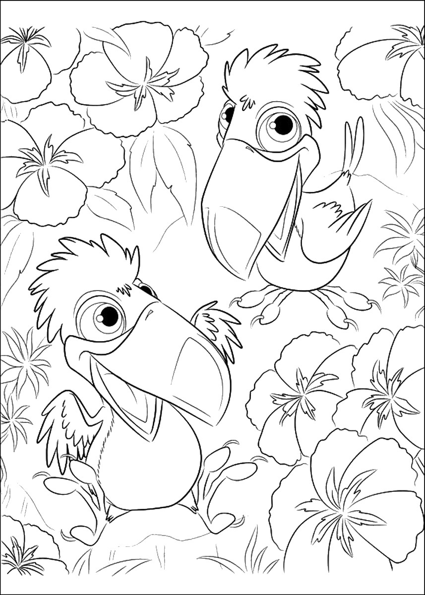 Rio Coloring Pages