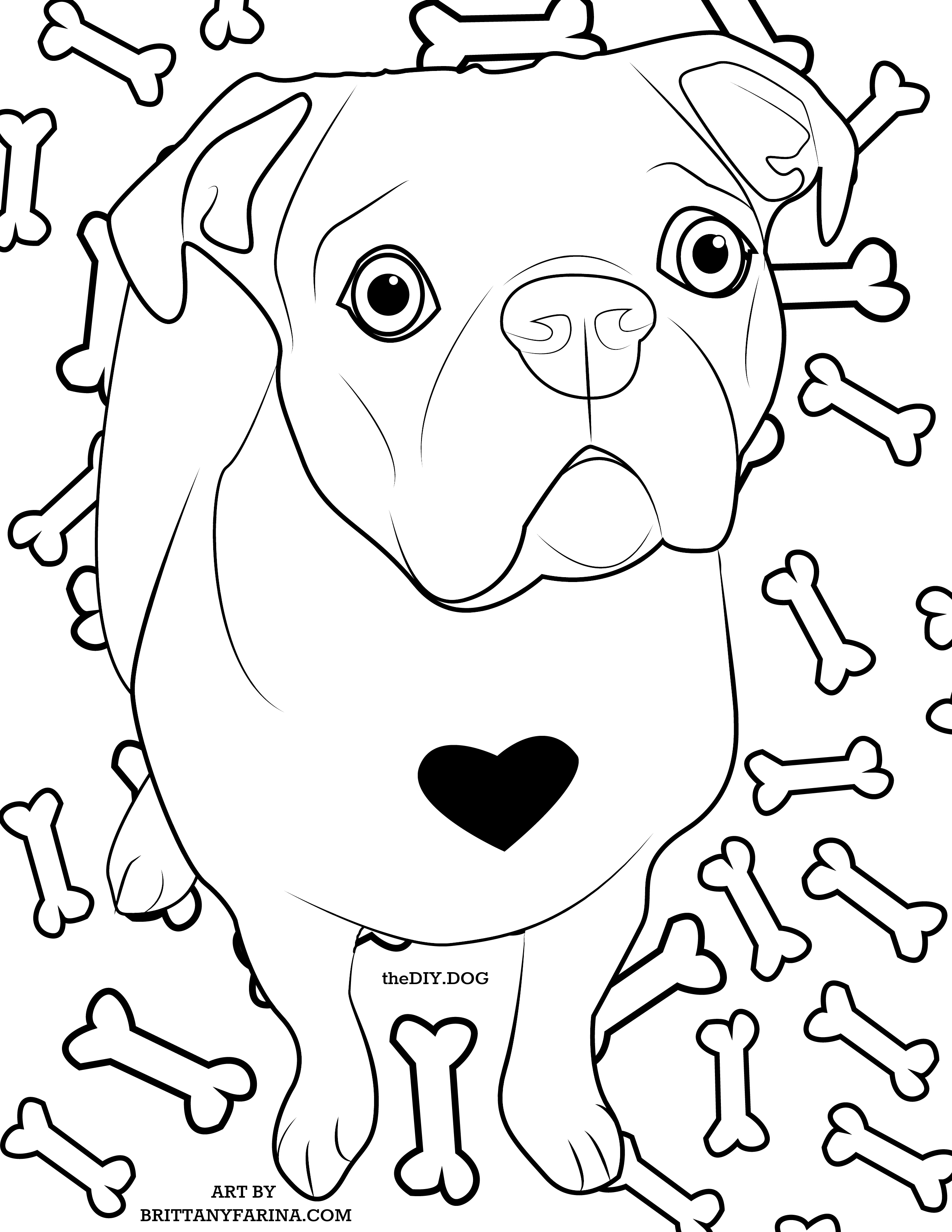 How To Turn Your Dog Into a Coloring Page - Kol's Notes