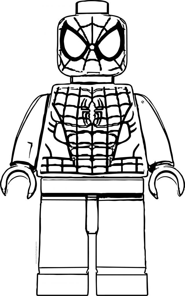 Lego Spiderman Coloring Pages ⋆ coloring.rocks! | Lego coloring, Lego coloring  pages, Spiderman coloring