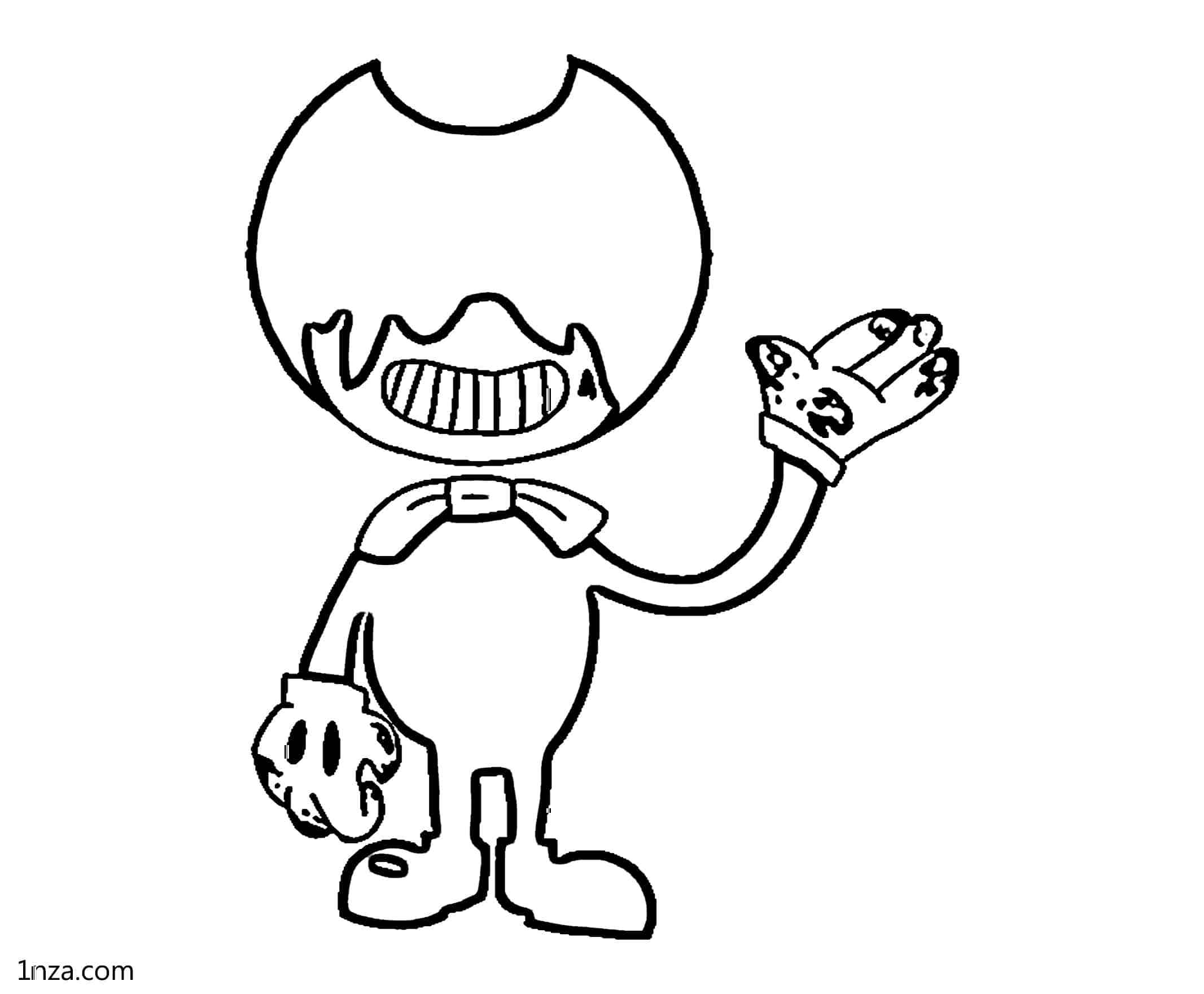 Bendy And Ink Machine Game Music Coloring Pages To Print For Adults  Printable Free – Dialogueeurope