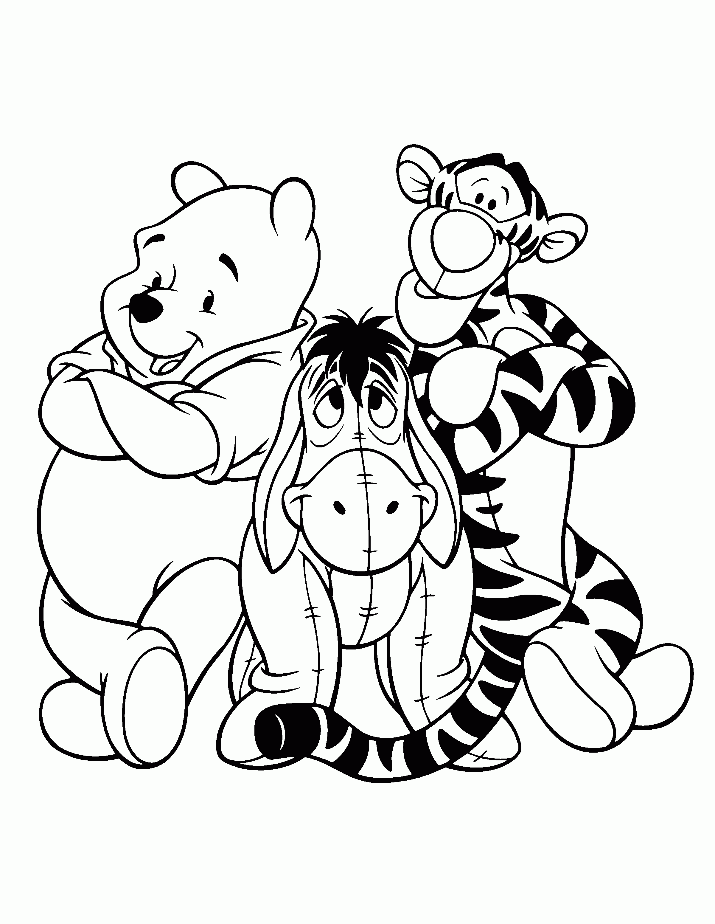 Winnie The Pooh Coloring Pages - Coloring Page Photos