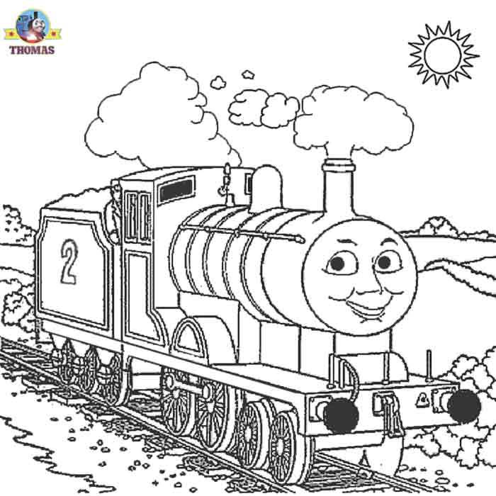 Kids Free online coloring pages Thomas train printable pictures ...