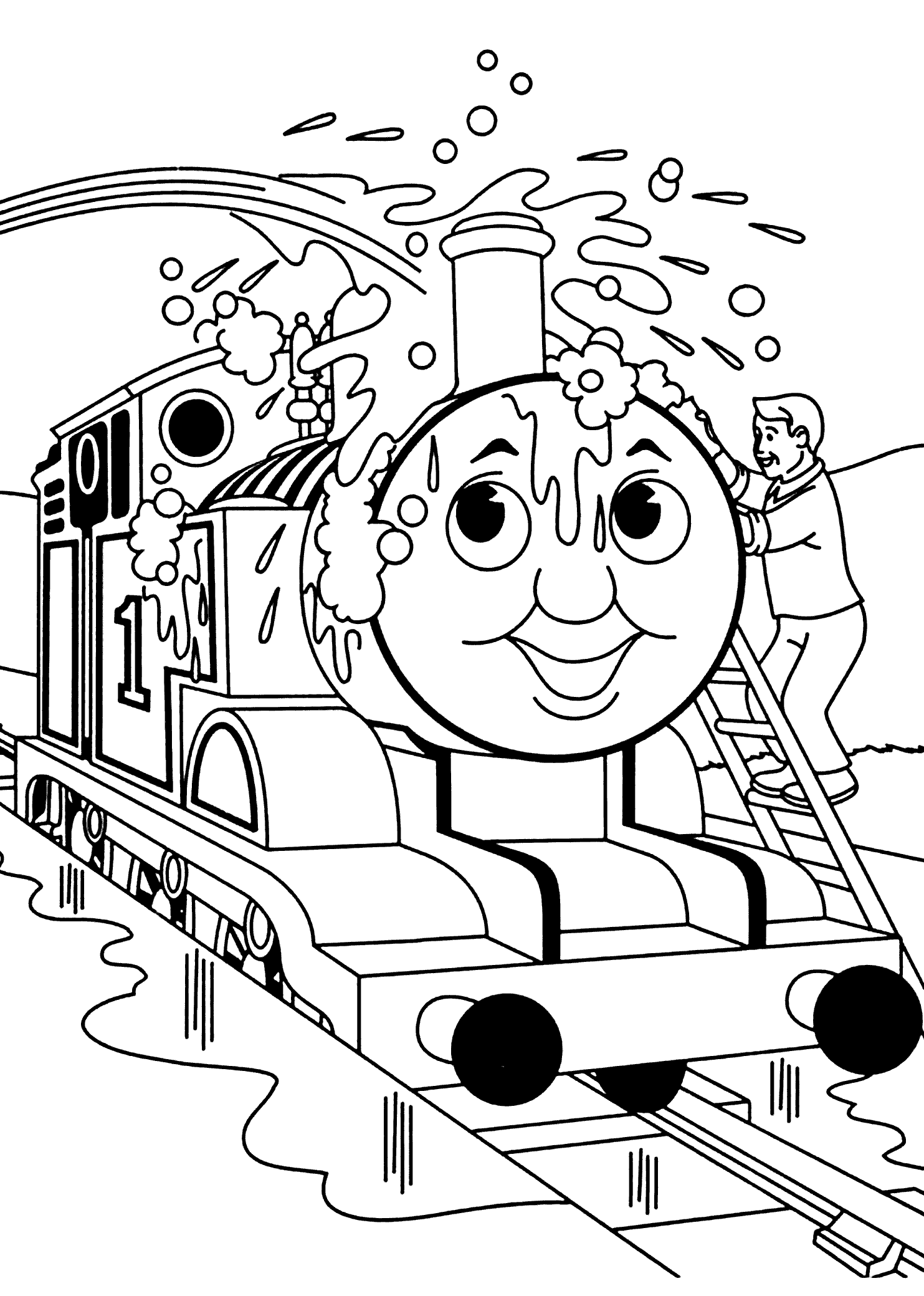 Printable Thomas And Friends Coloring Pages - High Quality ...