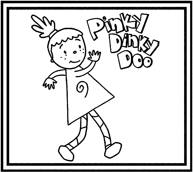 Pinky Dinky Doo Coloring Page