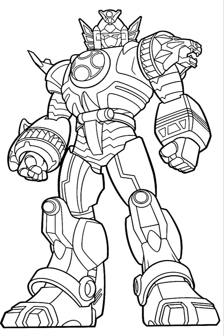 50 power ranger coloring pages for kids – Artofit