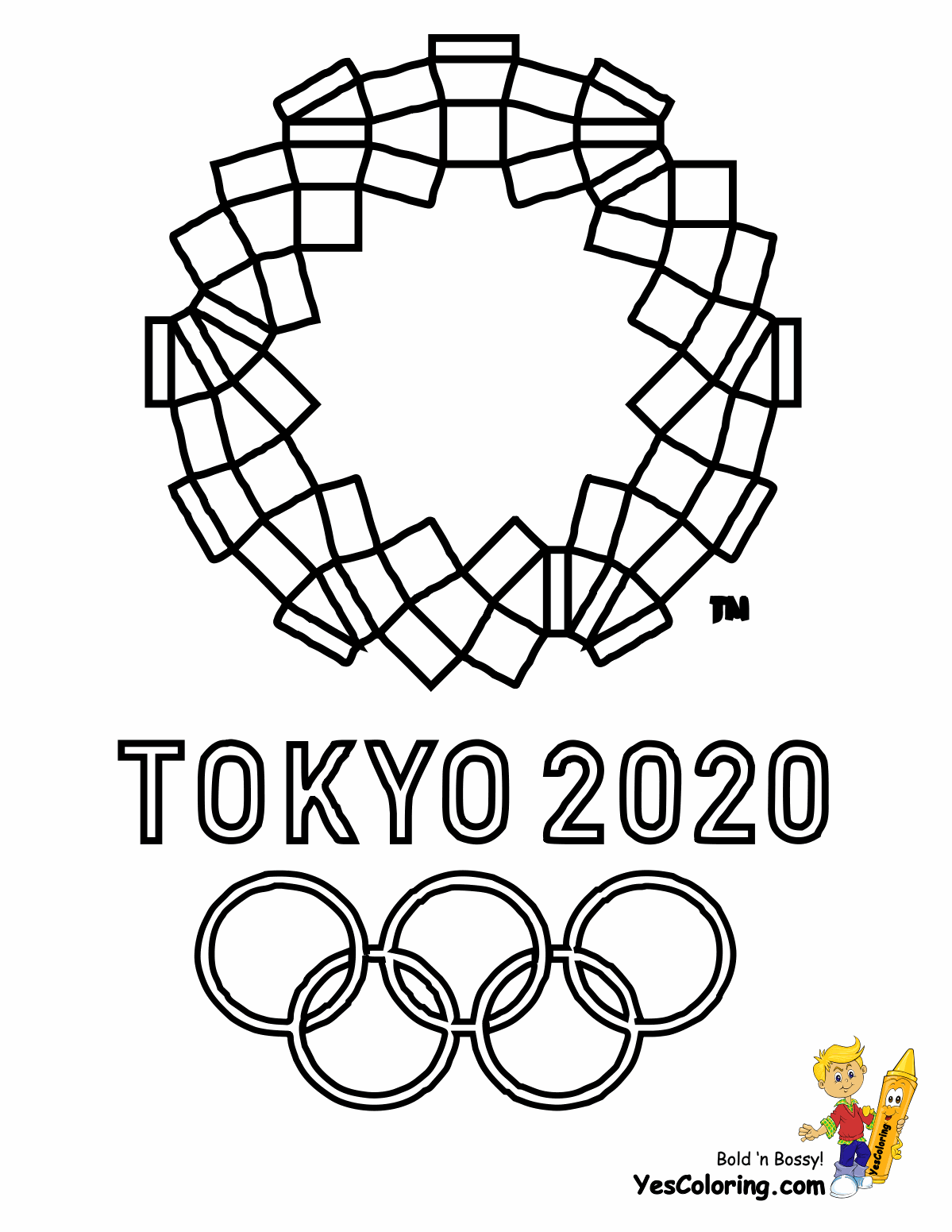 Olympics Coloring Pages Summer | YesColoring | 19 Free | Sports