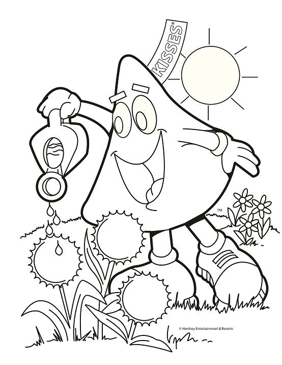 Spring #printable #coloring sheet. #HersheyPA | Coloring pages, Crafty  projects, Free coloring pages