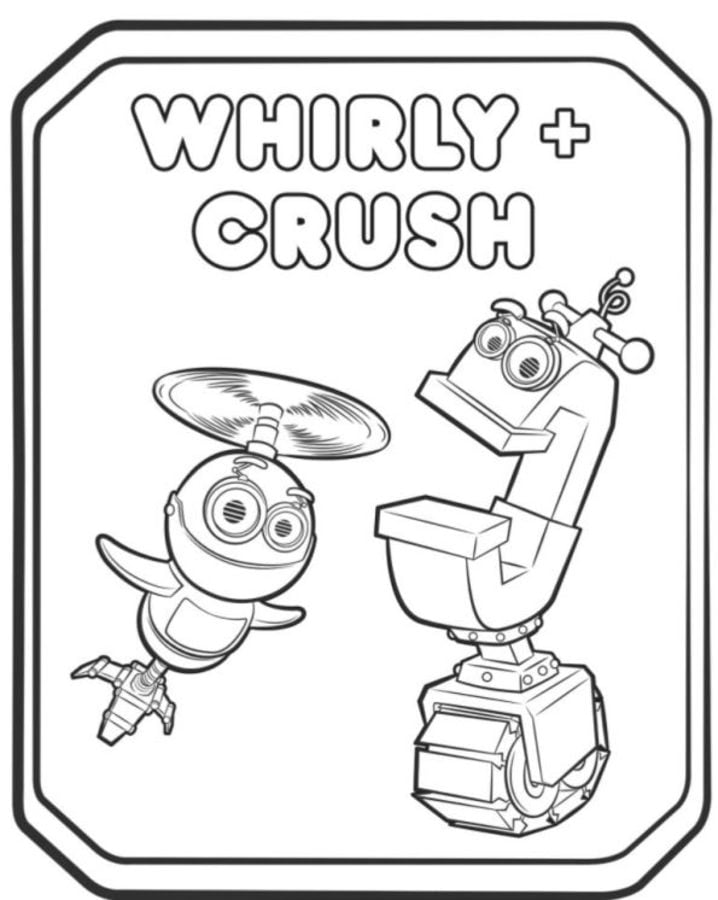 Coloring pages: Rusty Rivets, printable for kids & adults, free
