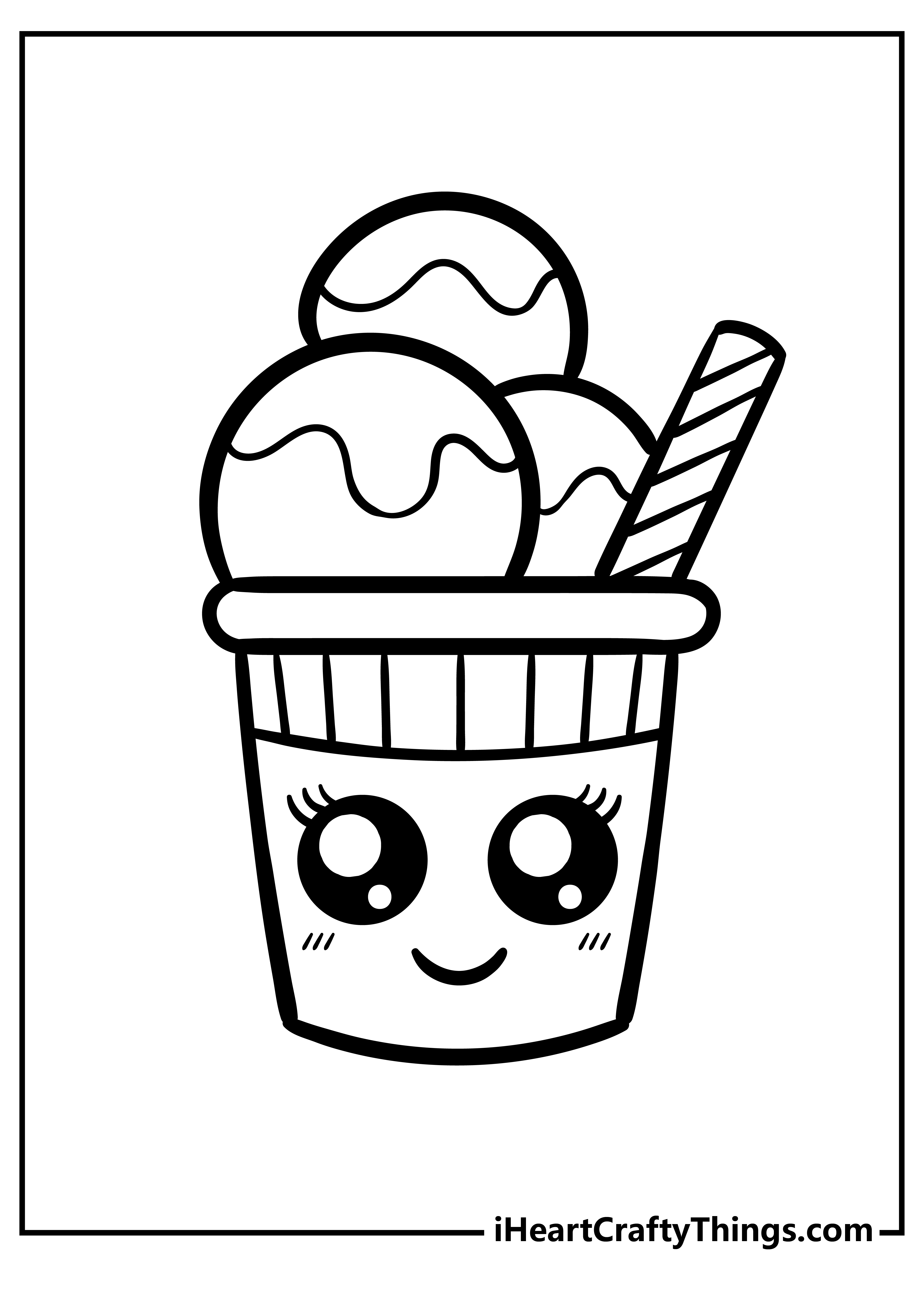 Free Yummy Food Coloring Pages and ...