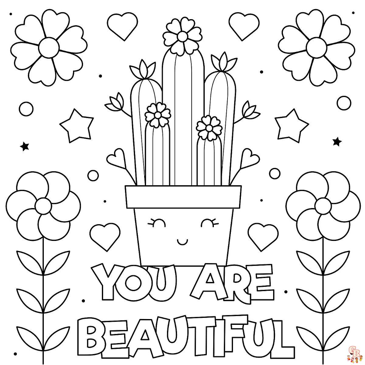 Inspirational Coloring Pages Free Printable Sheets for Kids