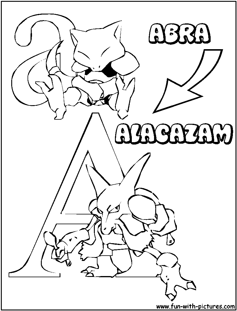 A Abra Alacazam Coloring Page ...