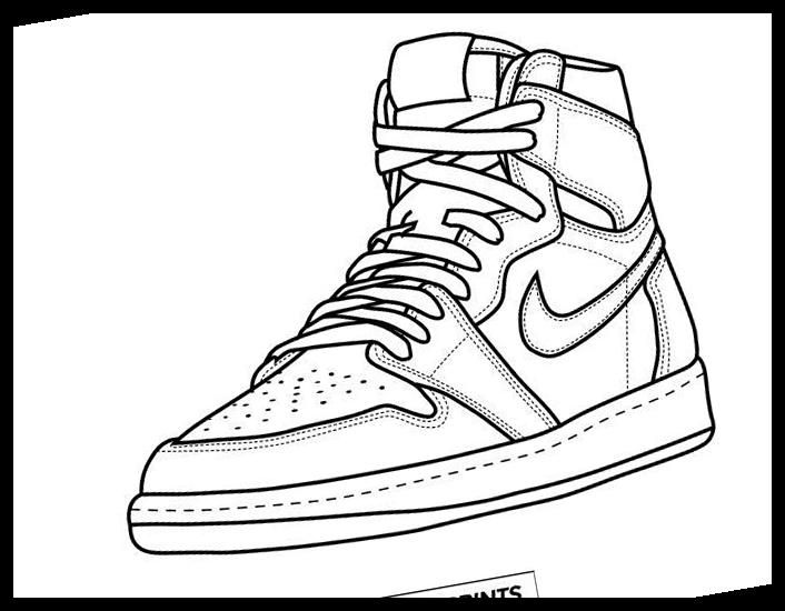 FREE Sneakprints Sneaker Coloring Pages ...
