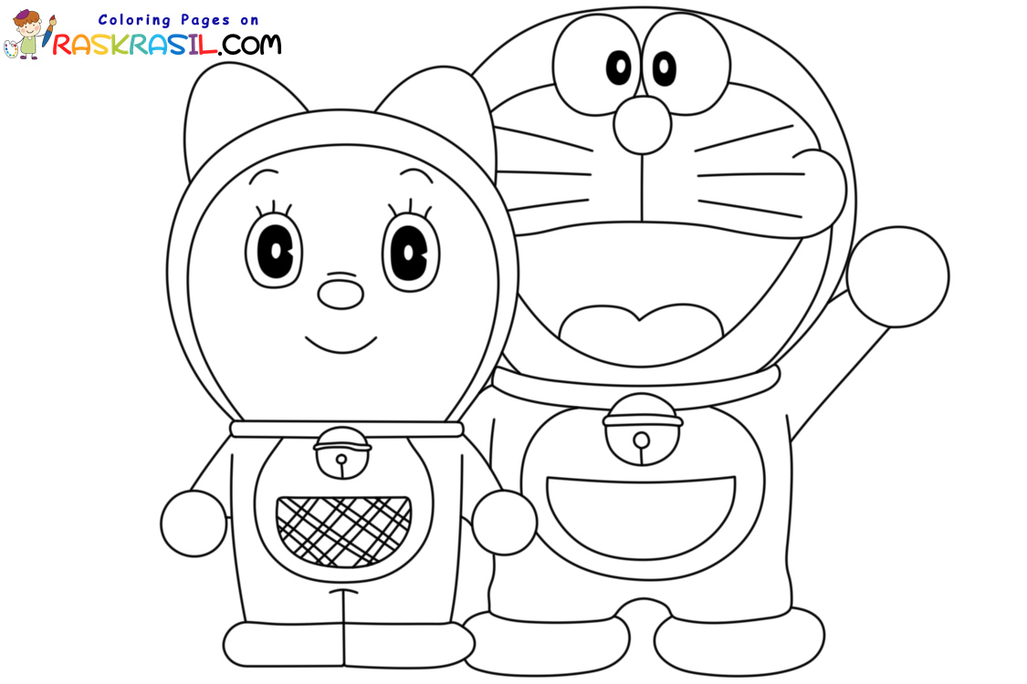 Doraemon Coloring Pages