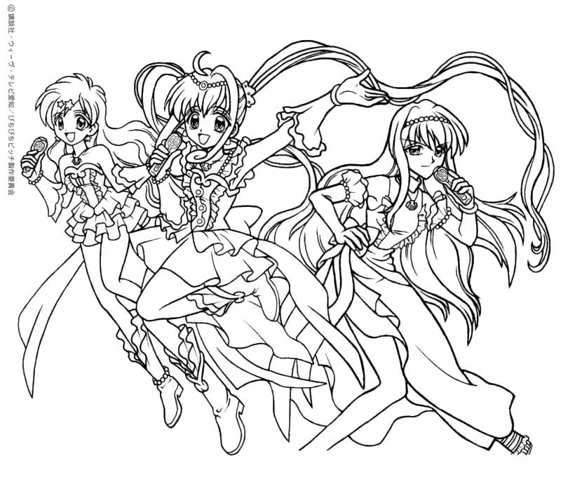 Printable coloring pages - Mermaid Melody: Pichi Pichi Pitch #2 ...