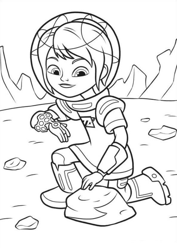 Kids-n-fun.com | 21 coloring pages of Miles from Tomorrowland