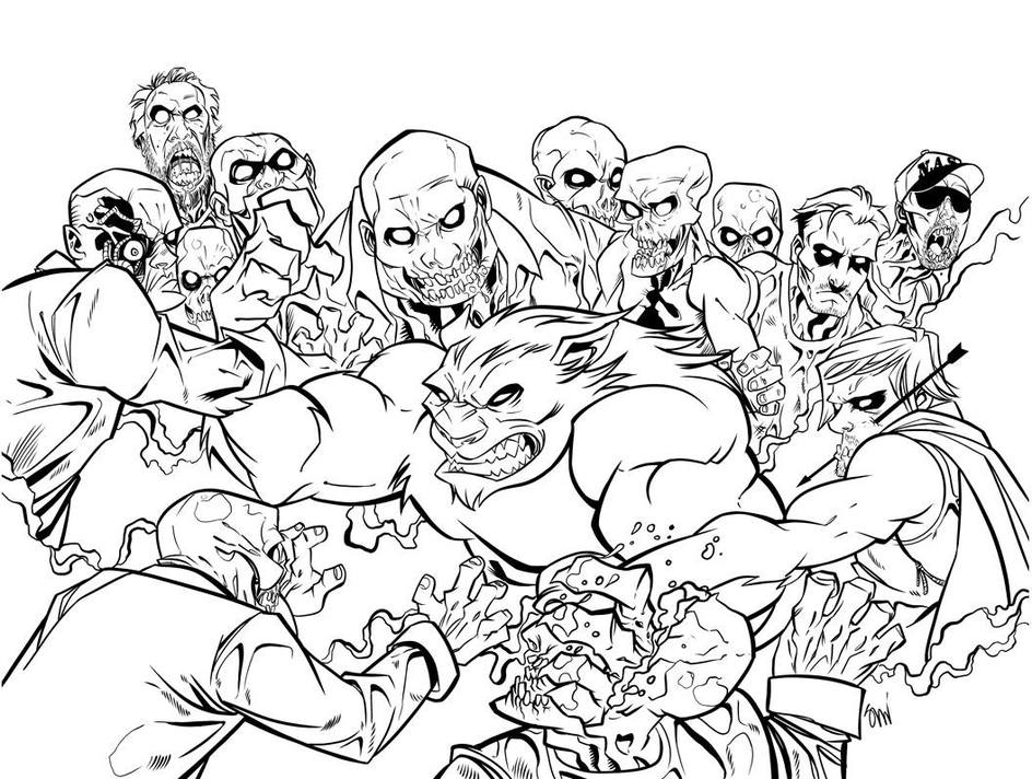 Food Web Coloring Pages - Coloring