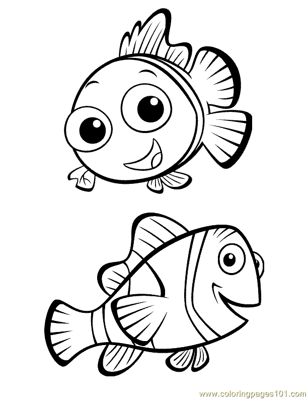 Finding Nemo Coloring Pages - 111 Finding Nemo printable pages and ...