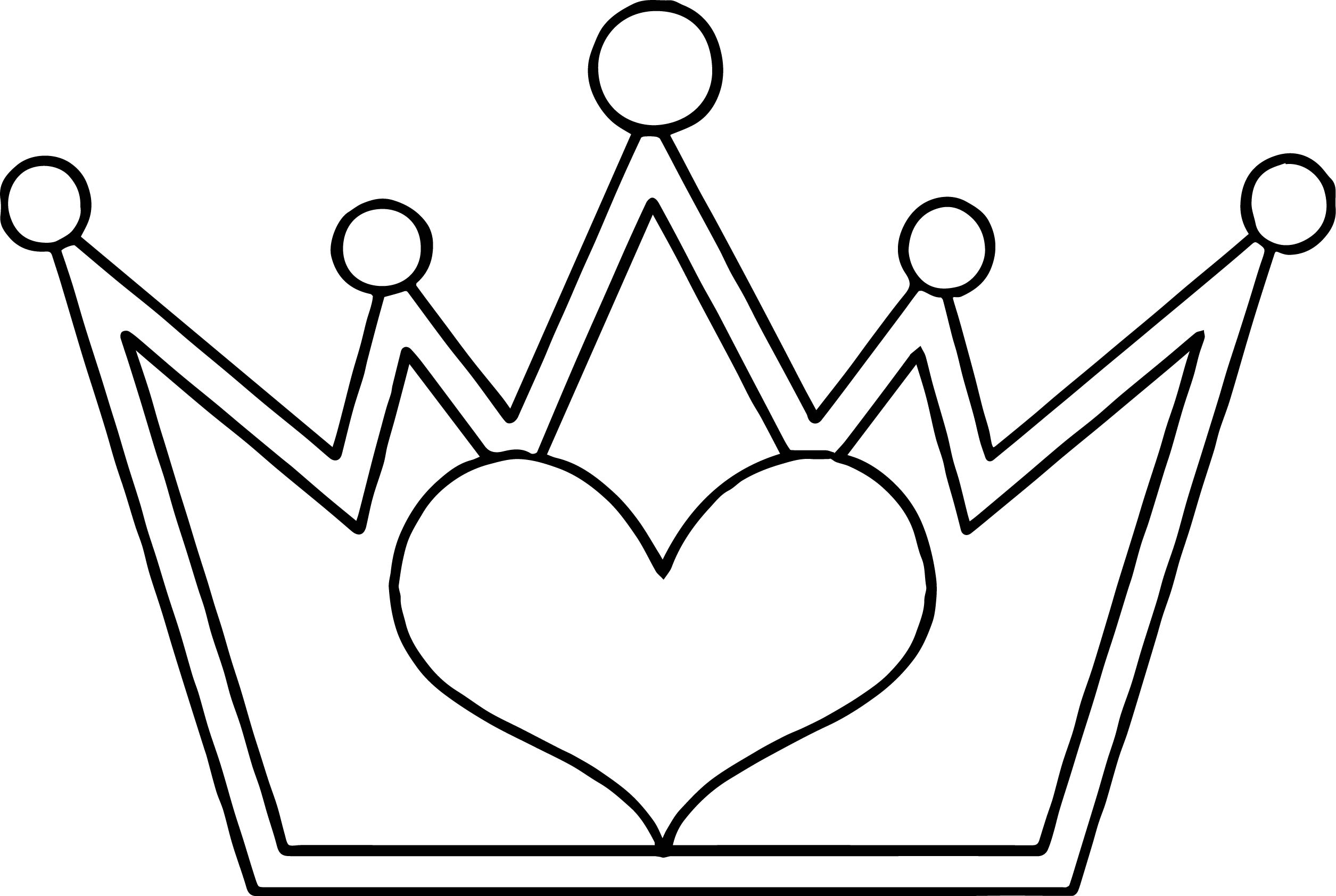 Princess Crown Coloring Page - Futpal.com