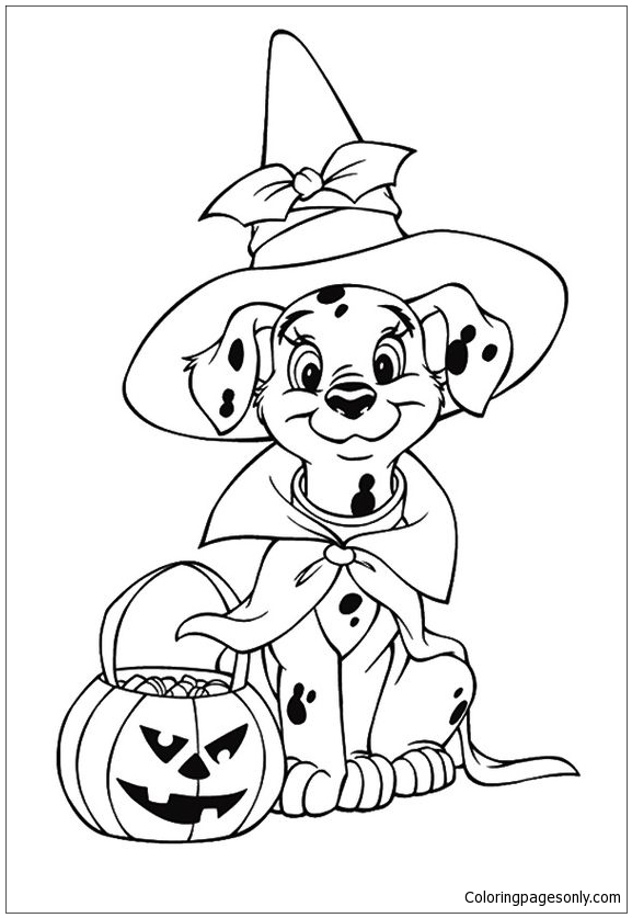 Paw Patrol Halloween Coloring Page - Free Coloring Pages Online