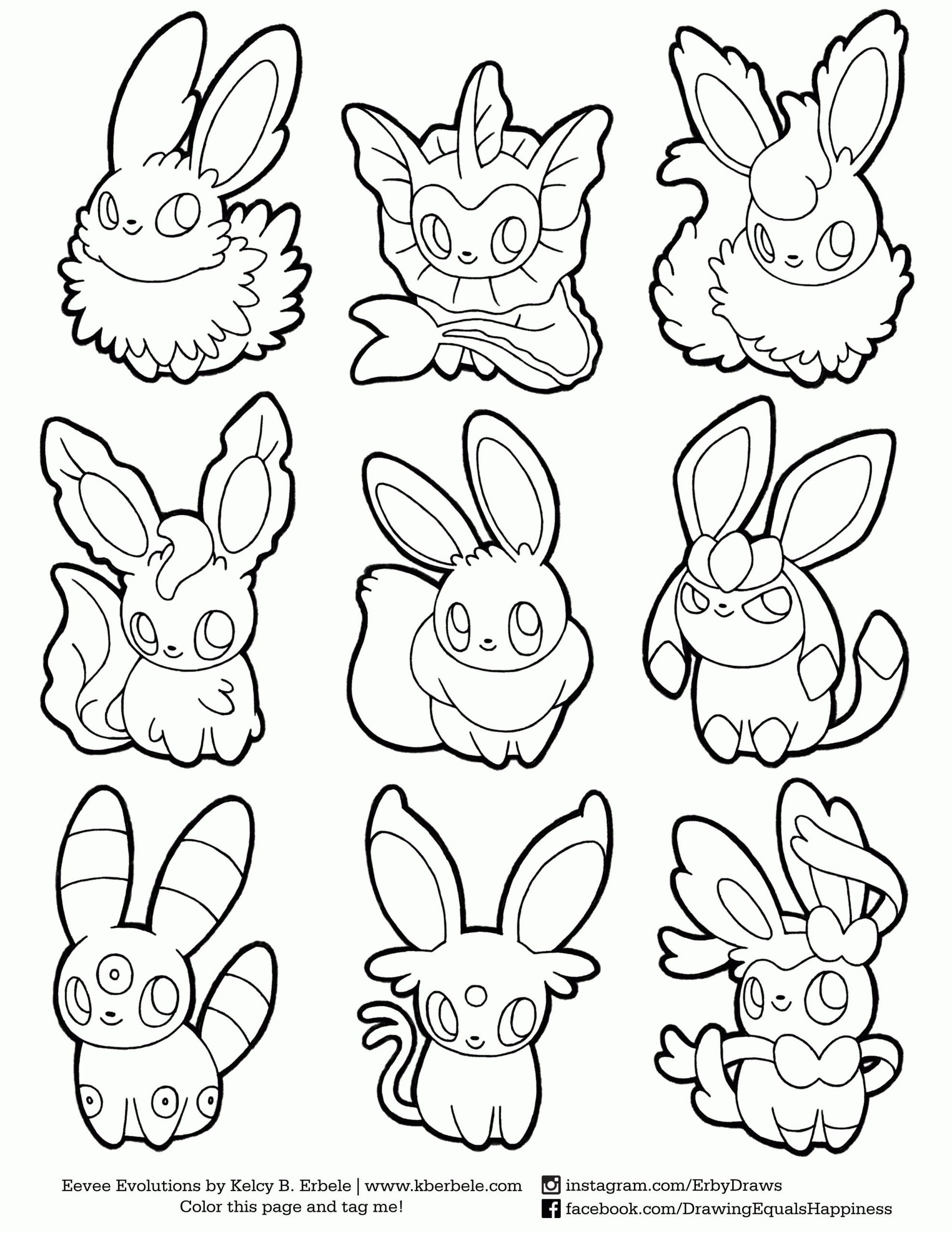 coloring pages : Pokemon Coloring Pages Online Fresh Pokemon Coloring Pages  All Eevee Evolutions With Images Pokemon Coloring Pages Online ~  affiliateprogrambook.com