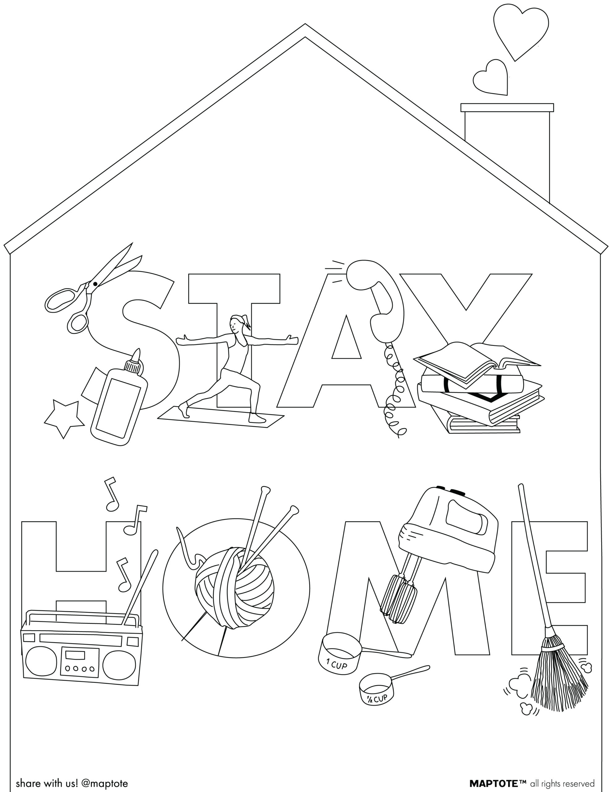 FREE Coloring Pages & Card Downloads « Maptote
