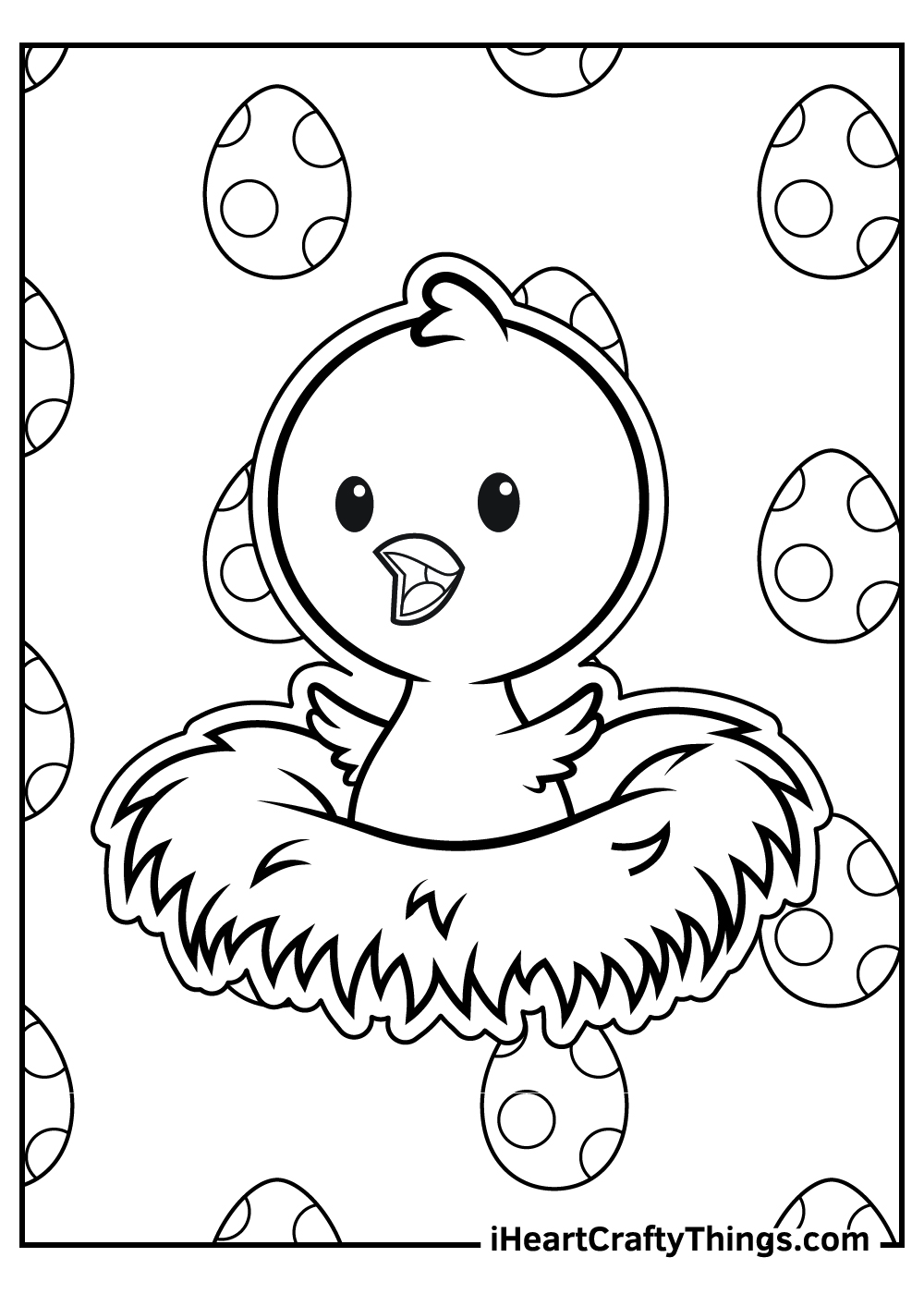 Baby Animals Coloring Pages (100% Free ...