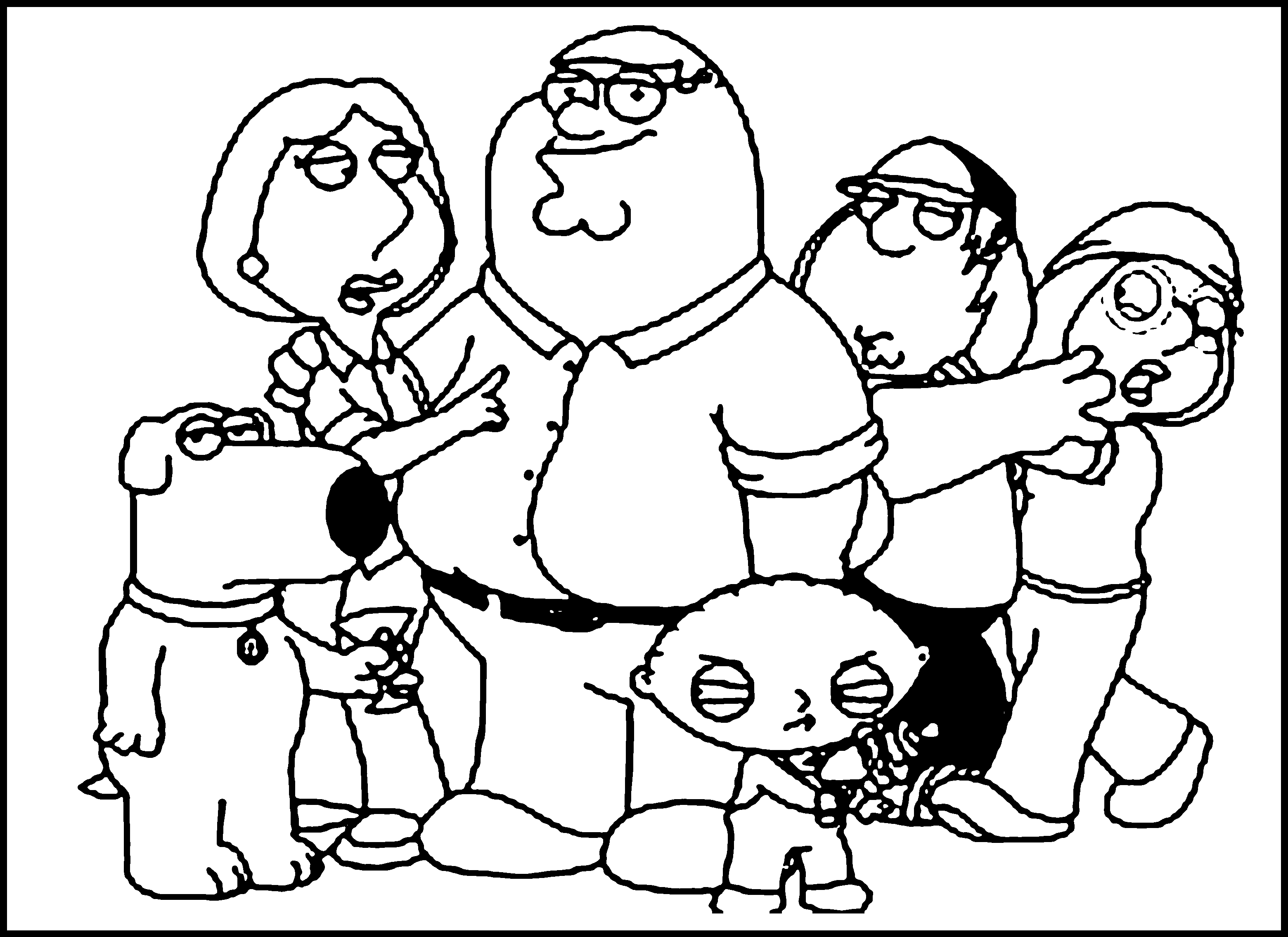 Free Printable Family Guy Coloring Pages For Kids