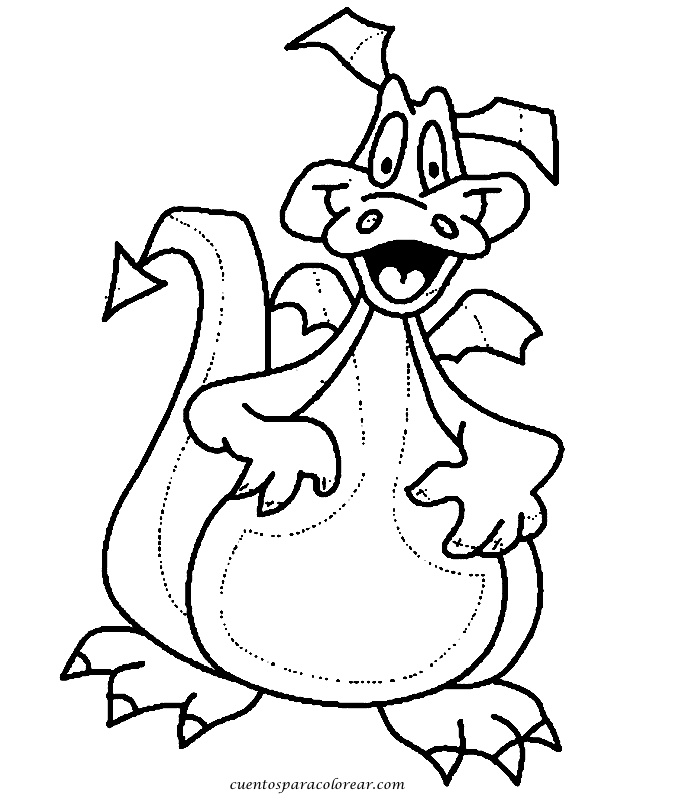 dragón | Dragon coloring page, Coloring pages, Puff the magic dragon