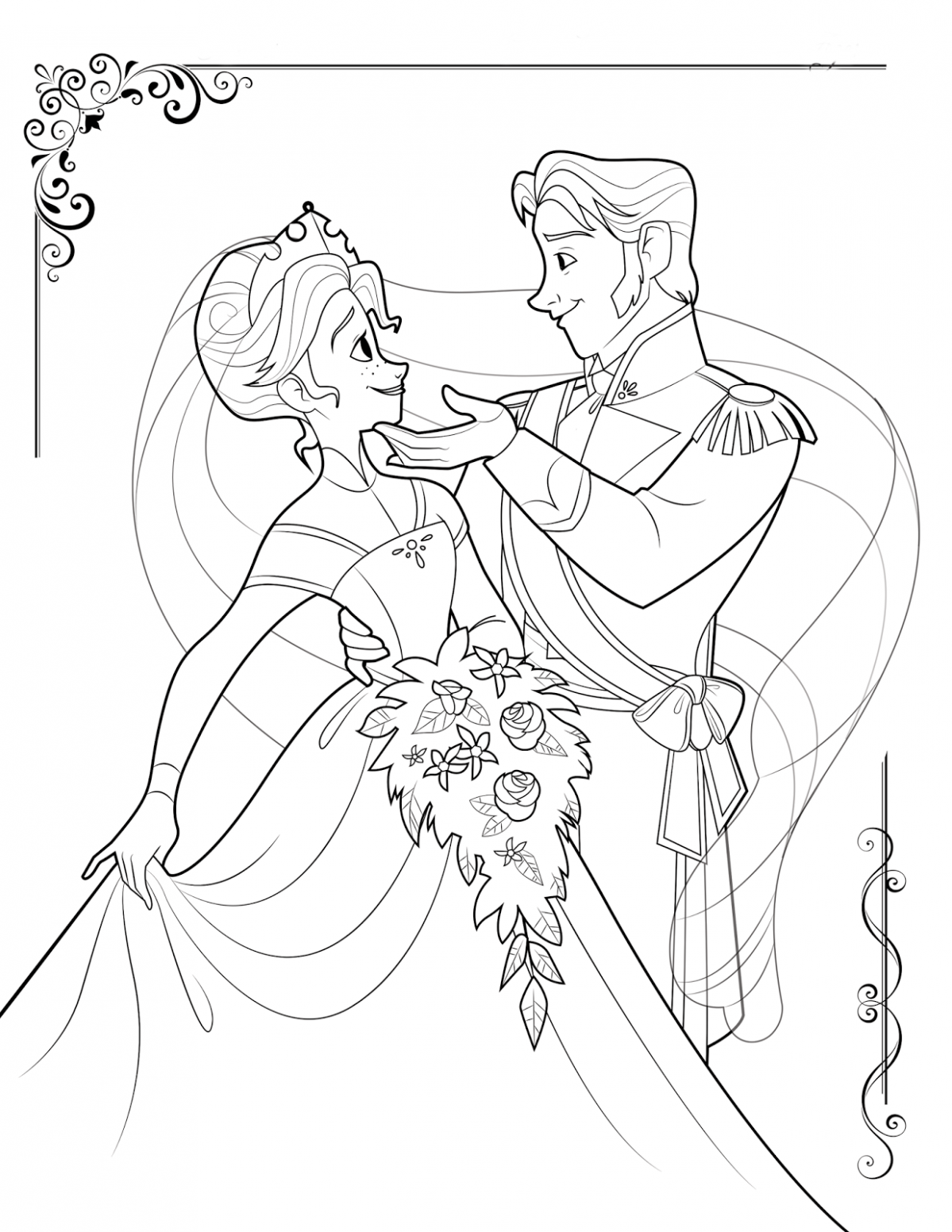Awesome Free Printable Frozen Coloring Pages – haramiran