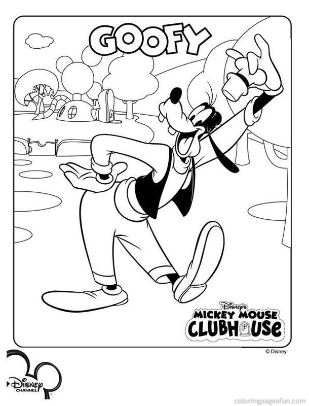 Mickey Mouse Clubhouse Coloring Pages 6 | Free Printable Coloring 