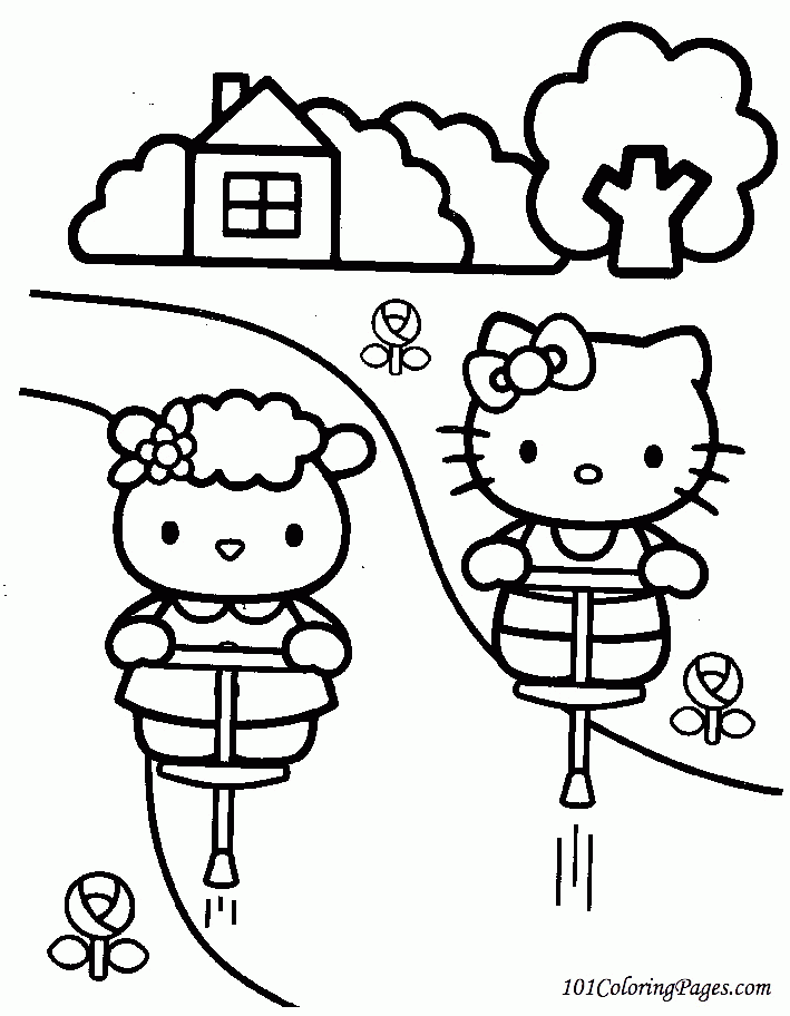 Hello Kitty Coloring Pages hello-kitty-coloring-pages-15 