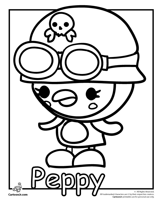 Moshi Monsters Coloring Pages - Free Printable Coloring Pages 