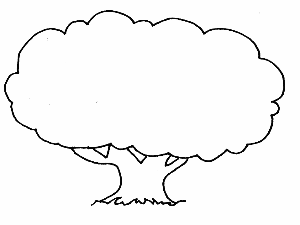 Tree4 Trees Coloring Pages & Coloring Book