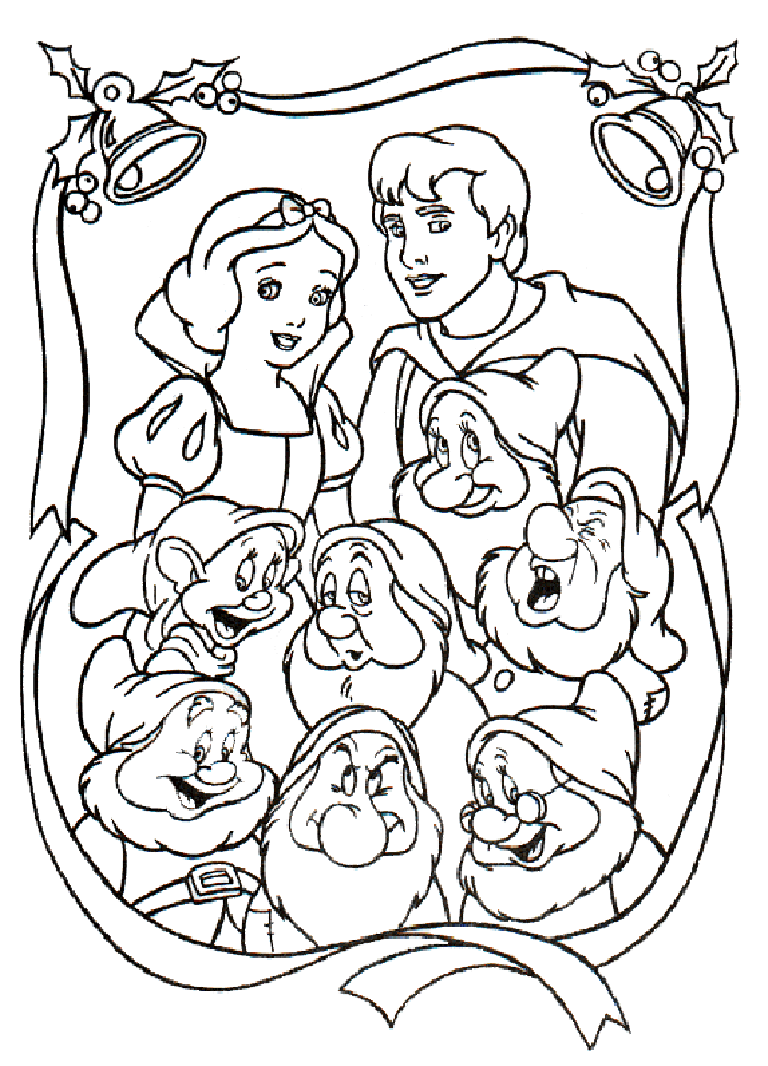 Snow White Coloring Pages Free