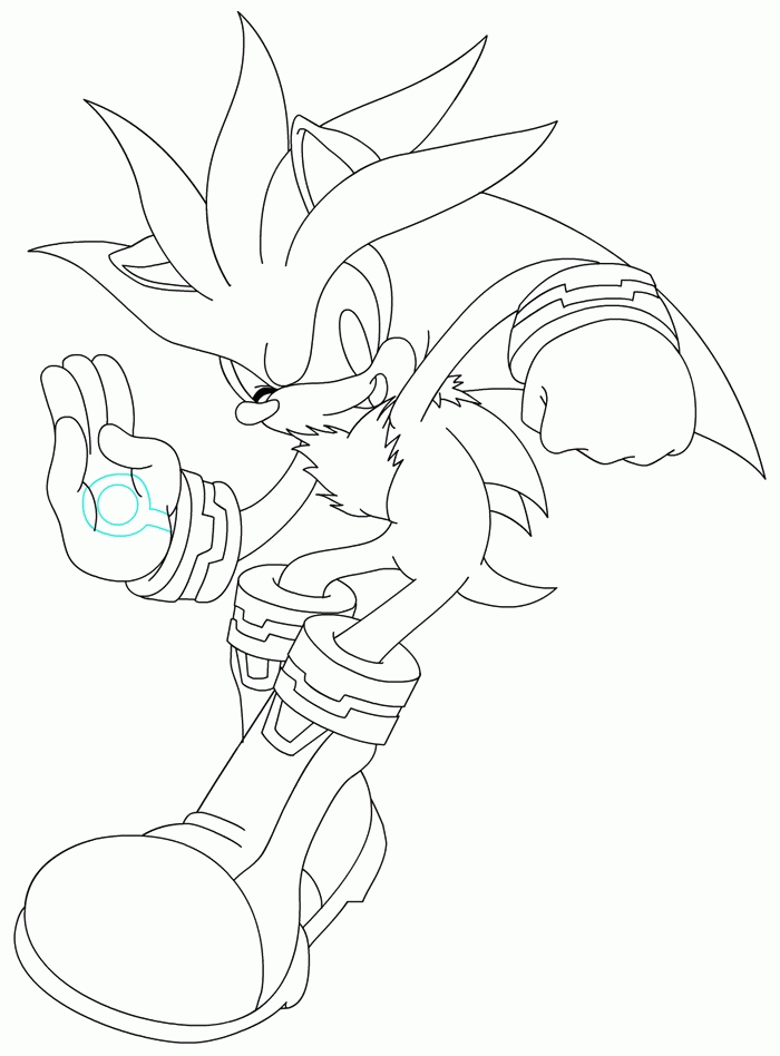 Free Printable Sonic The Hedgehog Coloring Pages For Kids