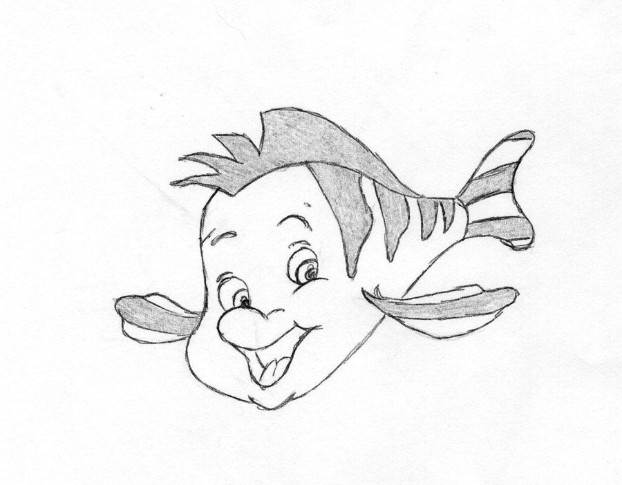 Flounder - The little mermaid by Howl93 on deviantART