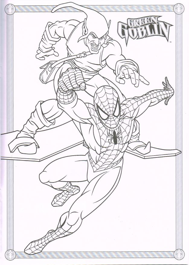 SpiderFan.org - Comics : Spider-Sense Spider-Man: Copy Colour Book (
