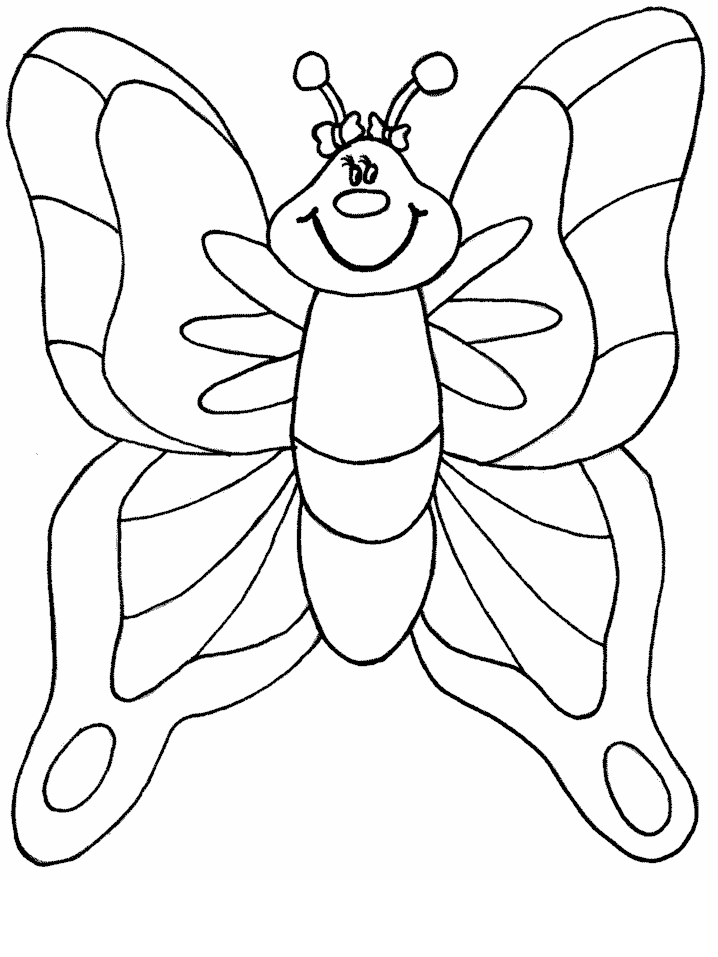 Butterfly Coloring Pages - Free Printable Coloring Pages | Free 