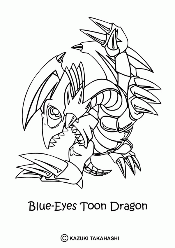 YU-GI-OH coloring pages : 50 free online coloring books 