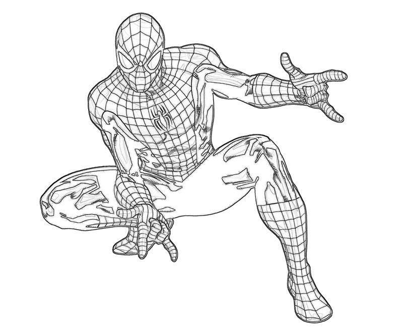 ultimate spiderman coloring pages | Coloring Pages For Kids