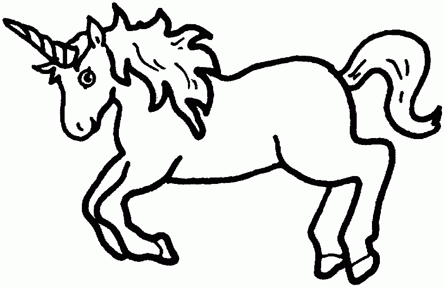 Pix For > Unicorn Drawing For Kids