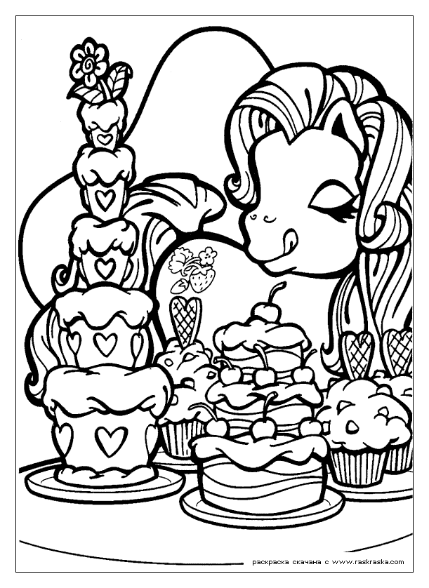 My Little Pony coloring pages 17 / My Little Pony / Kids 