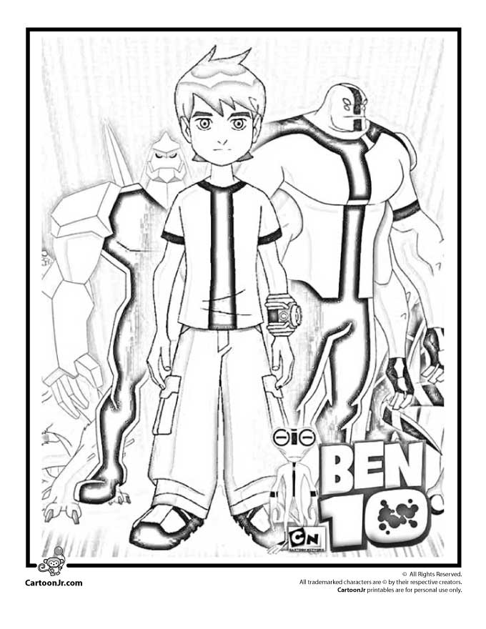 Ben-10-coloring-14 | Free Coloring Page Site