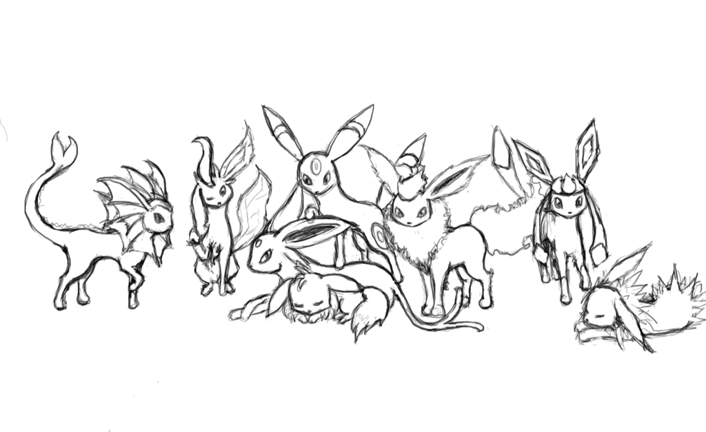 Cartoon Coloring Pokemon Coloring Pages Flareon Coloring Pages 