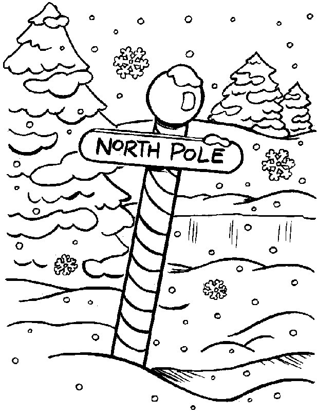 Winter Coloring Pages (5) - Coloring Kids